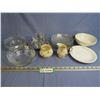 Image 1 : Vintage Creamer & Sugar Bowl - Assorted Plates & Bowls