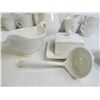 Image 4 : Tea Pot w/Cups - Gravy Dish w/Spoon - Cheese Plate - Bowl - Pickle Dish