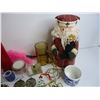 Image 2 : Santa Wooden Ornament, Christmas Decoration, Salt/Peppers and misc. items