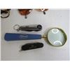 Image 2 : Nextar Gps System - Sm Photo Frames - Vintage Sunglasses - Pfizer Magnifying Glass - Pocket Knives