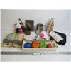 Image 1 : Candles - Books - Copper Dipper - Vase - Golf Cup & Golf Items - Bear Beanie Baby - Misc. Items