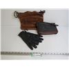 Image 1 : (2) Purses - Ladies Leather Gloves (fit small)
