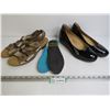 Image 1 : (2) Pair of Ladies Shoes ( size 9.5 & 10) - Pair of Insoles