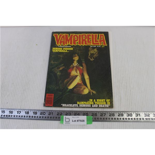 Comic Book Vampirella Bodnarus Auctioneering
