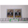 Image 1 : (2) Authentic Baseball Rookie Cards - Barry Bonds