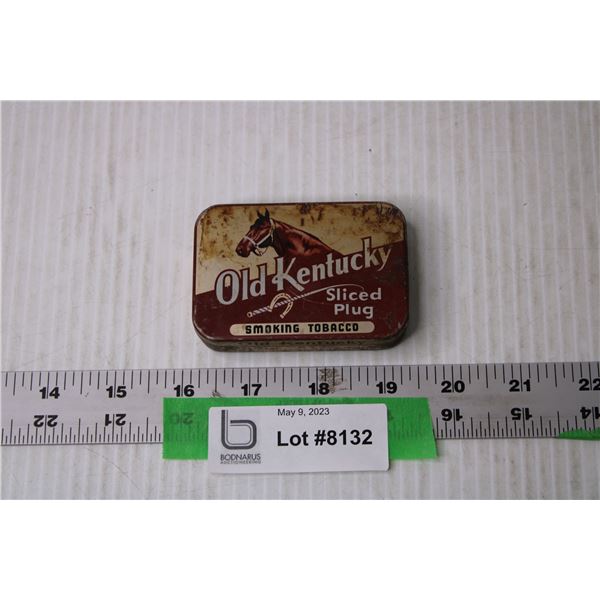 Old Kentucky Smoking Tobacco Tin