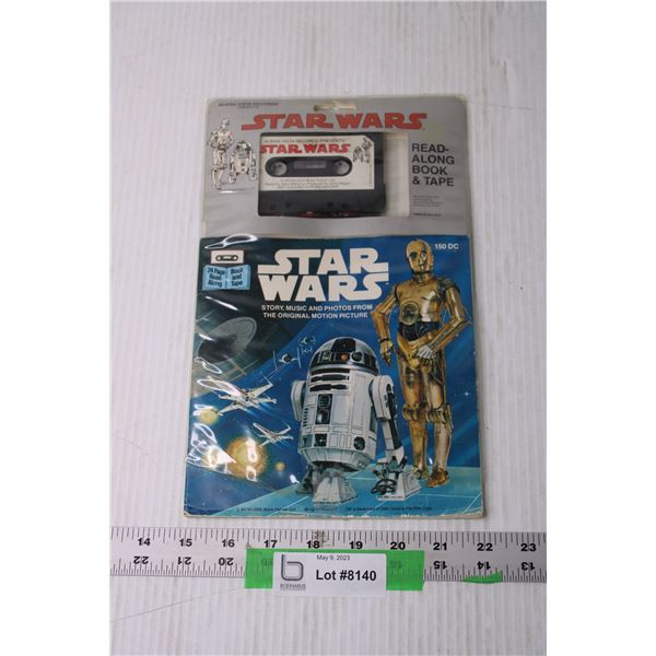 Vintage Star Wars Read Along Book and Tape (NOS)