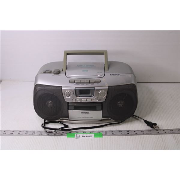 Compact Disc CD Stereo Radio Cassette Recorder (Working)