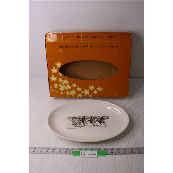 Decorative Plate with Horses - The Bernie Brown Giftware Collection (In Box)