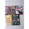 Image 3 : (7) Assorted DVDs - Humor, Saskatchewan Roughriders (NIB)