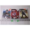 Image 1 : (3) Wii Games - Soccer, NBA and Rapstar (Two are NIB)