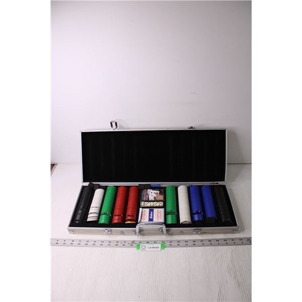 Poker Set in Case