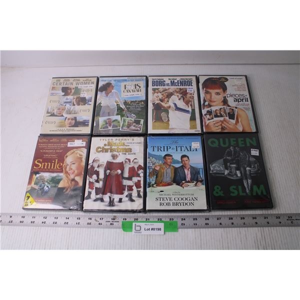 (8) Assorted DVDs - Romance (NIB)