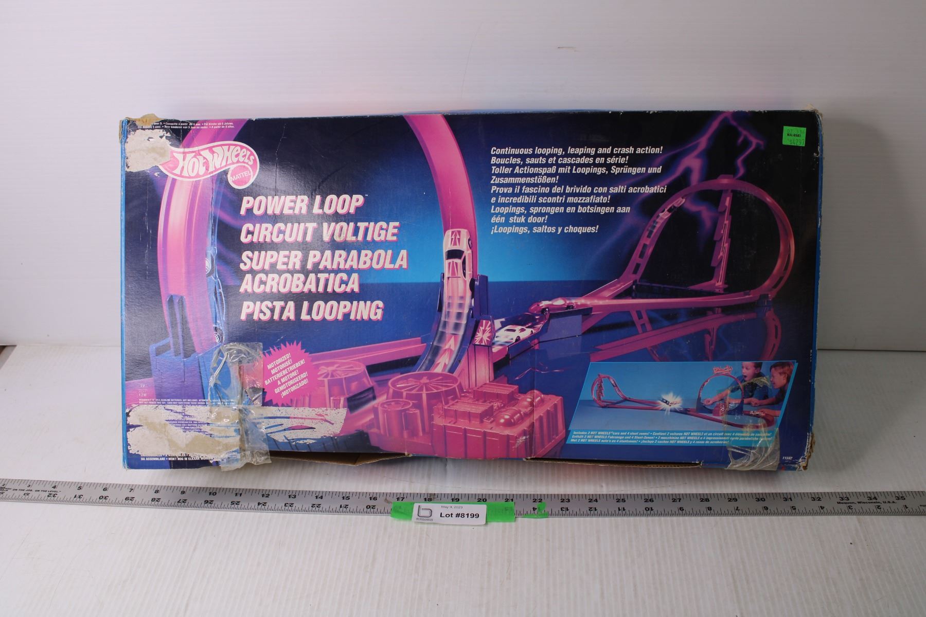 Hot Wheels Power Loop Race Track - Bodnarus Auctioneering