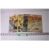 Image 1 : (5) Vintage "The Six Million Dollar Man," Comic Books - 35 cents