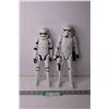 Image 1 : (2) Star Wars Storm Trooper Action Figures