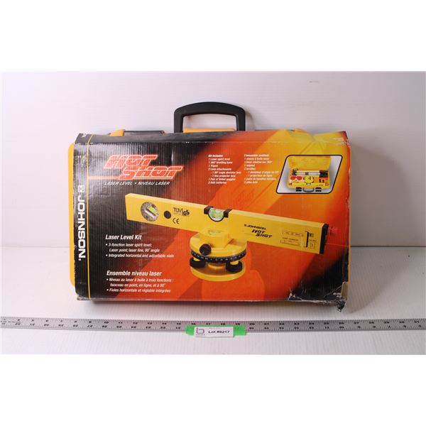 Hot Shot Laser Level (NIB)