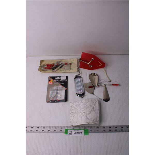 Lot of Assorted Fishing Supplies