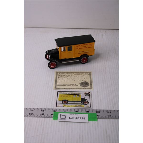 Die Cast Car - 1:32 Scale, 1924 Chevy Series H 1-Ton Truck