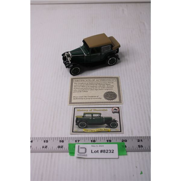 Die Cast Car - 1:32, 1929 Chevy Landau Sedan