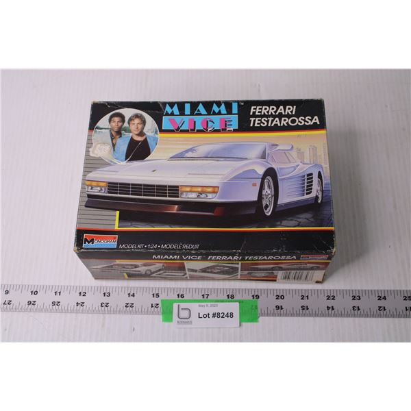 Miami Vice Model Car Kit - Ferrari Testarossa