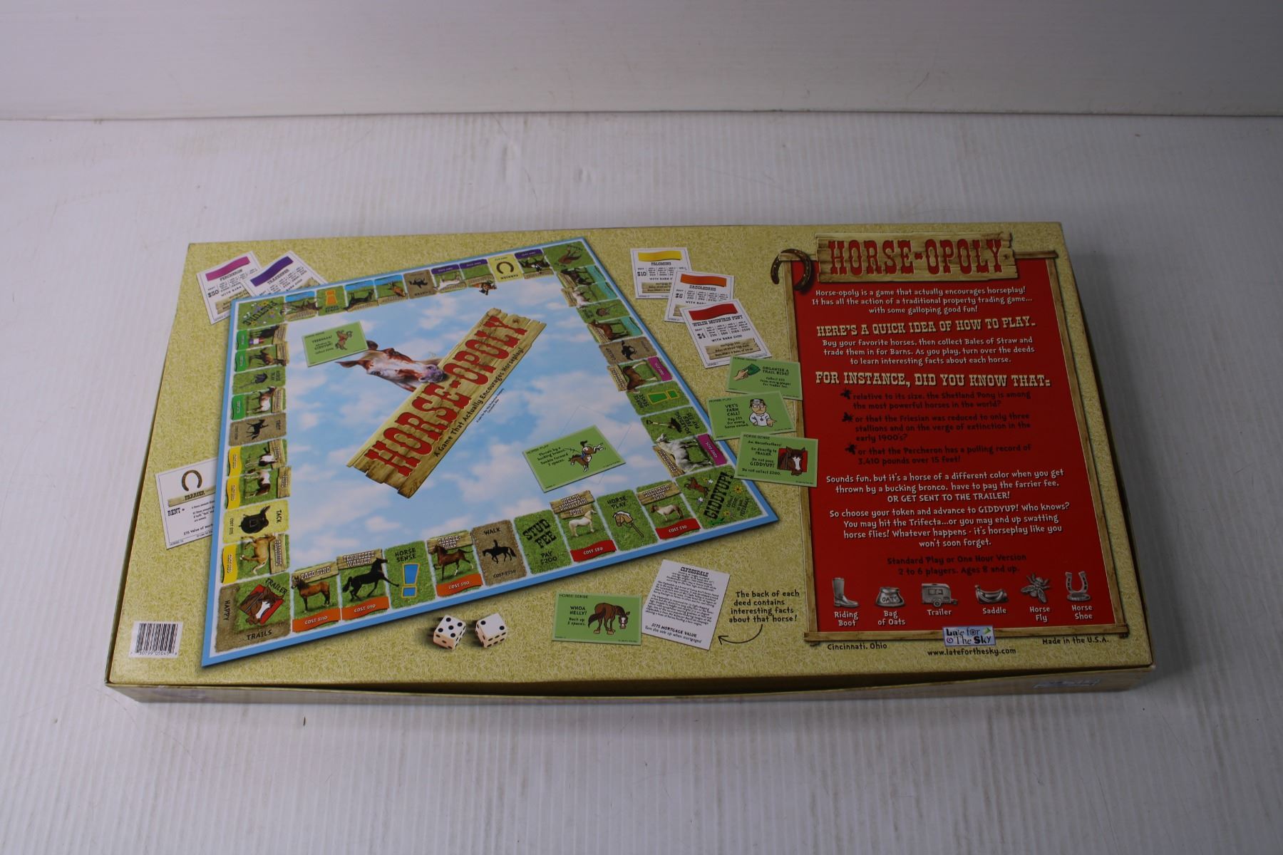 HorseOpoly Board Game