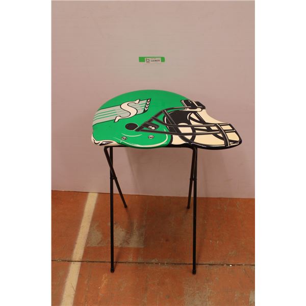 Saskatchewan Roughriders Folding Table - 26 1/2" High