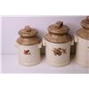 Image 2 : (4) Matching Sugar and Misc. Containers