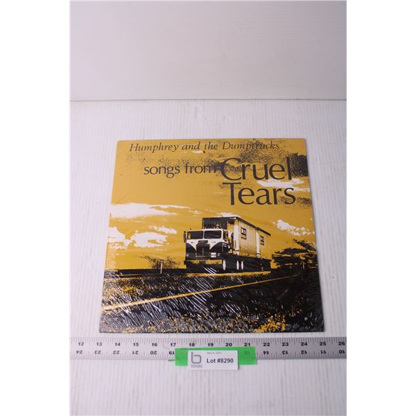 Vintage Humphrey and the Dumptrucks Vinyl Record - Songs From Cruel Tears (Sealed)