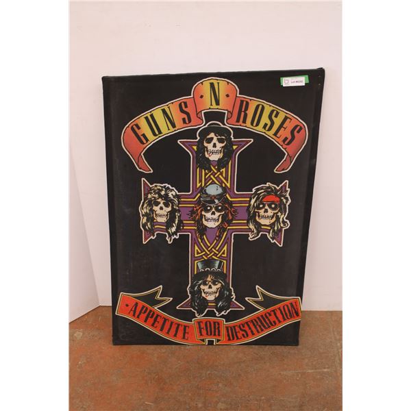 *Guns and Rose Poster (Slanted)