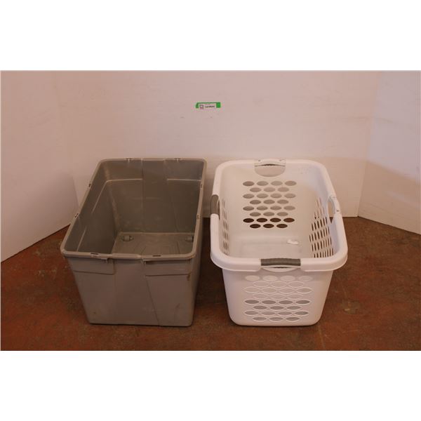 *Laundry Basket and Tub without Lid