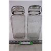 Image 1 : 2 large mason jars