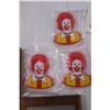 Image 4 : 4 McDonalds magnets and 4 stickers and 2 plaques