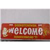 Image 2 : Saskatchewan welcome homecoming 71 metal sign
