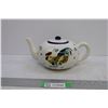 Image 1 : Hand painted roaster tea pot