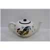 Image 2 : Hand painted roaster tea pot