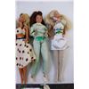 Image 2 : (4) Vintage Barbies