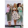 Image 3 : (4) Vintage Barbies