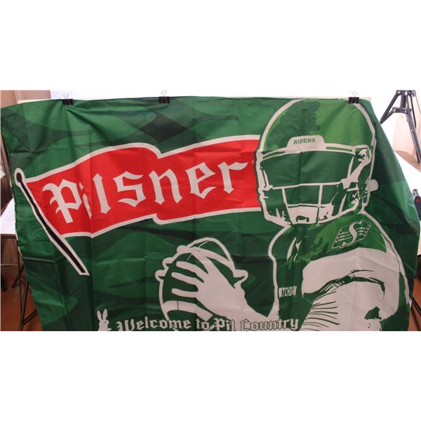 Pilsner riders flag