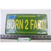 Image 1 : John Deere Novelty License Plate