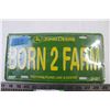 Image 2 : John Deere Novelty License Plate