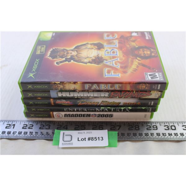 (5) Xbox Games