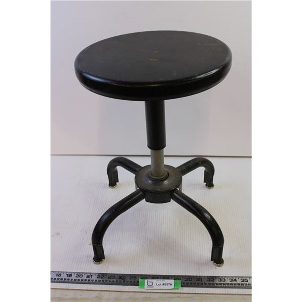 *All Metal Adjustable Stool