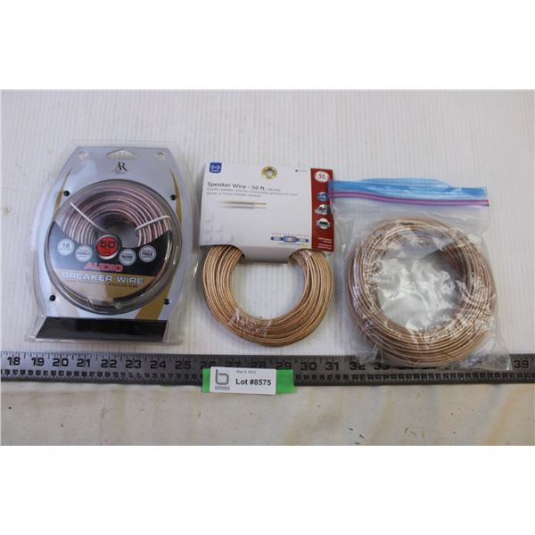 (3) Rolls of Speaker Wire (NIB)