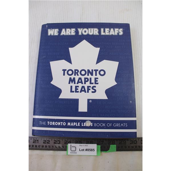 Book-The Toronto Maple Leafs Book of Greats