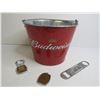 Image 5 : Budweiser Bucket - Key Chain & Bottle Openers