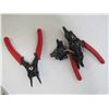 Image 5 : (2) Pair of Ring Pliers - Assorted Ends