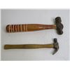 Image 3 : Whitney Metal Hole Punch - Small Finish Hammer - Ball Peen Hammer - Power Bar