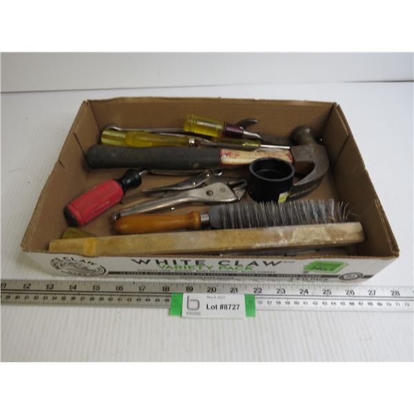 Flat of Small Hand Tools