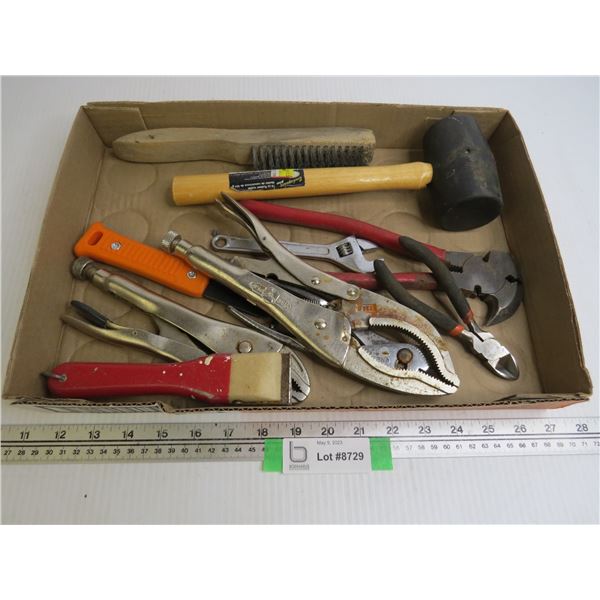 Flat of Small Hand Tools